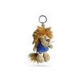 4'' Custom Plush Animal Lion Keytag